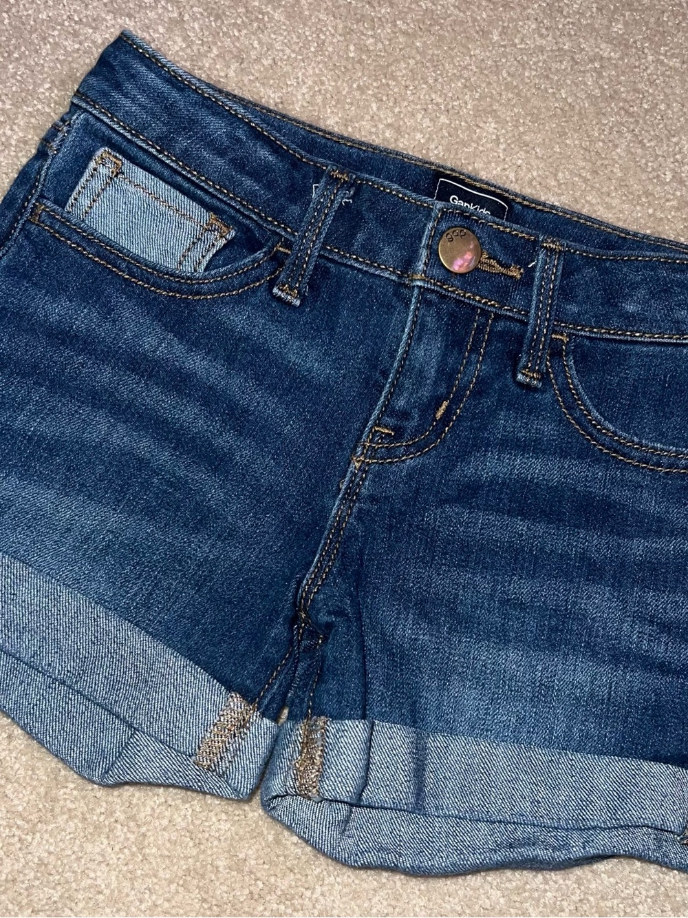 Girls sz 6 GAP Kids Blue Denim Jean Shorts